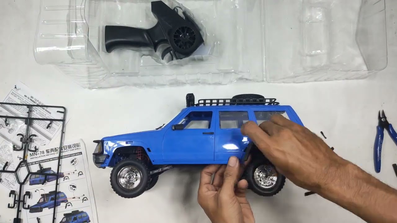 UNBOXING RC MN78 JEEP CHEROKEE RTR FULL PROPO🔥