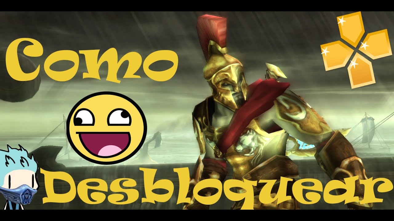 PPSSPP:Como Desbloquear Legionario Costume De God Of War GOS! (NO FAKE)-LuryTutoriales