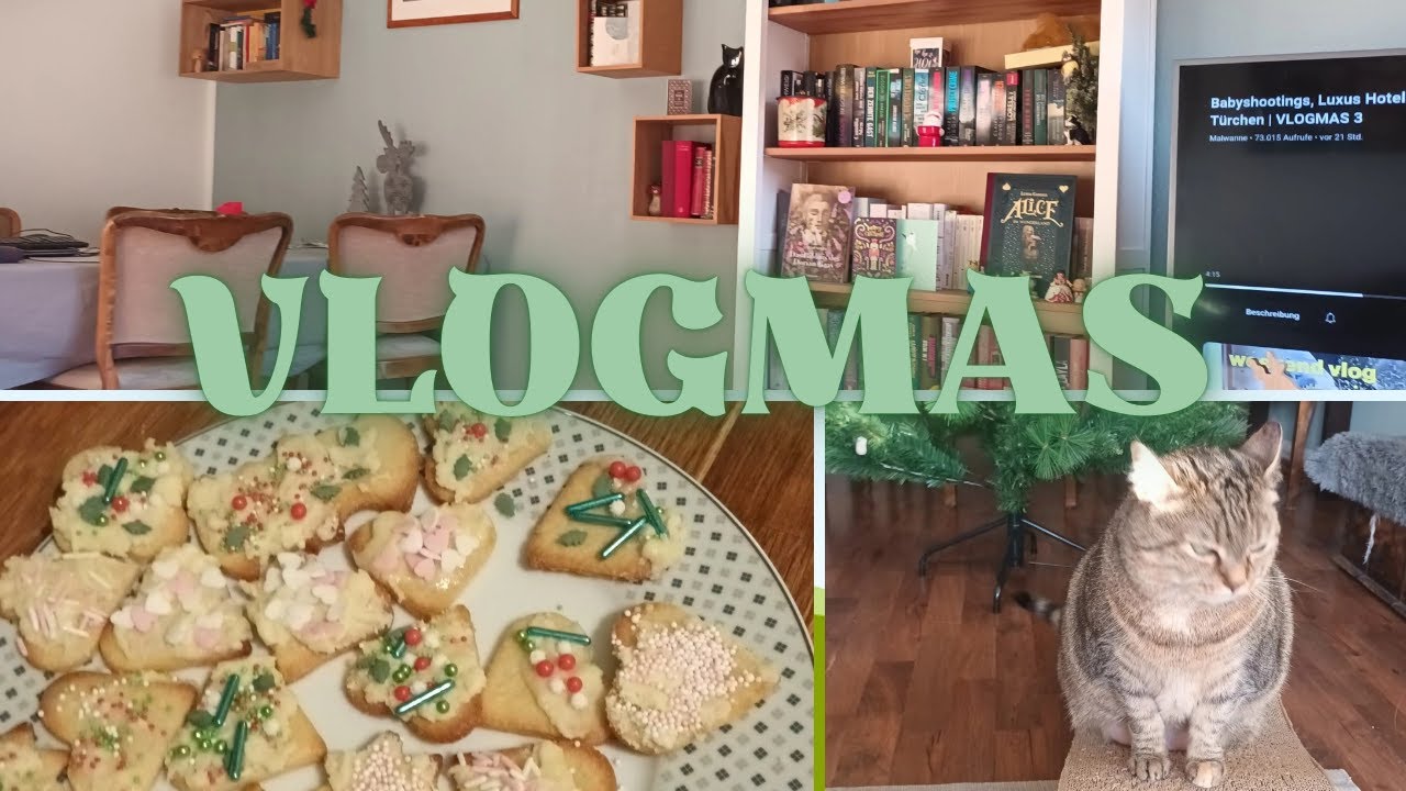 Wir backen Plätzchen | Was möchte ich hinter mir lassen?|Vlogmas Tag 6