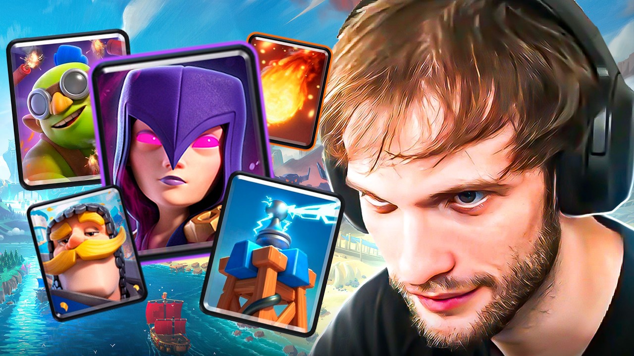7000 COPAS🏆 FÁCIL con este MAZO en CLASH ROYALE - zEkO