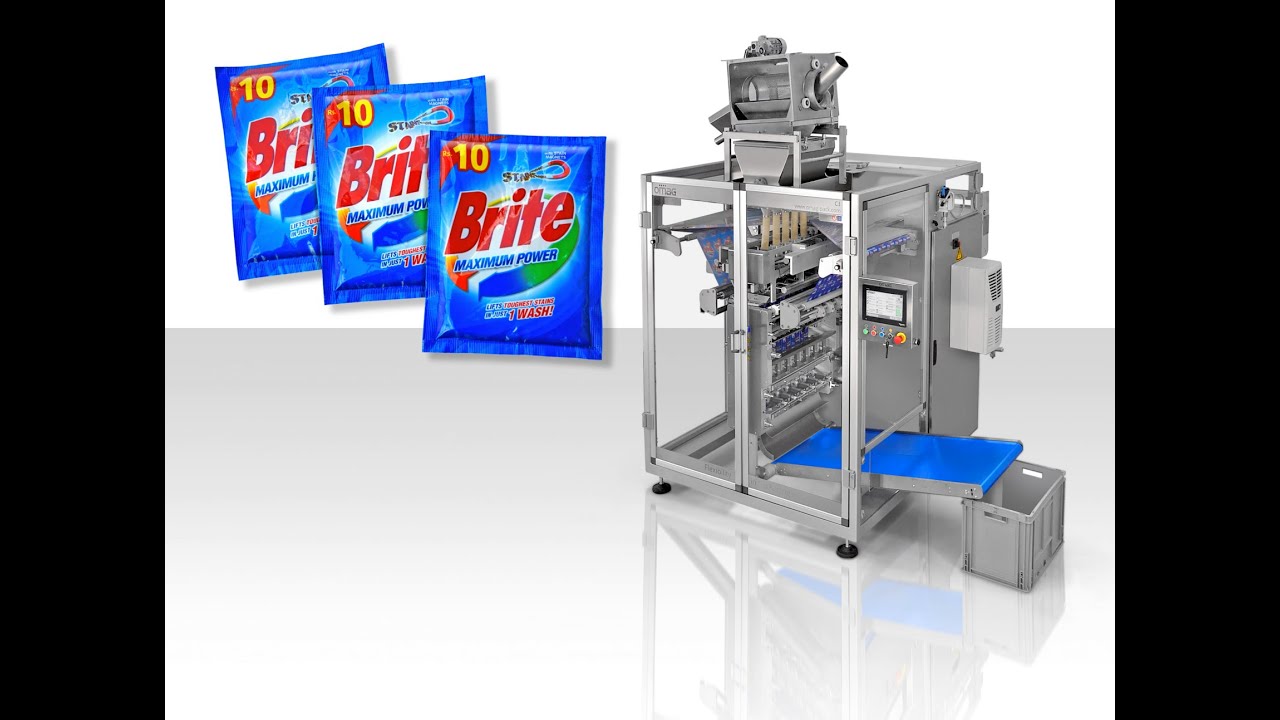 Omag sachet packaging machine mod.C3 for washing powder
