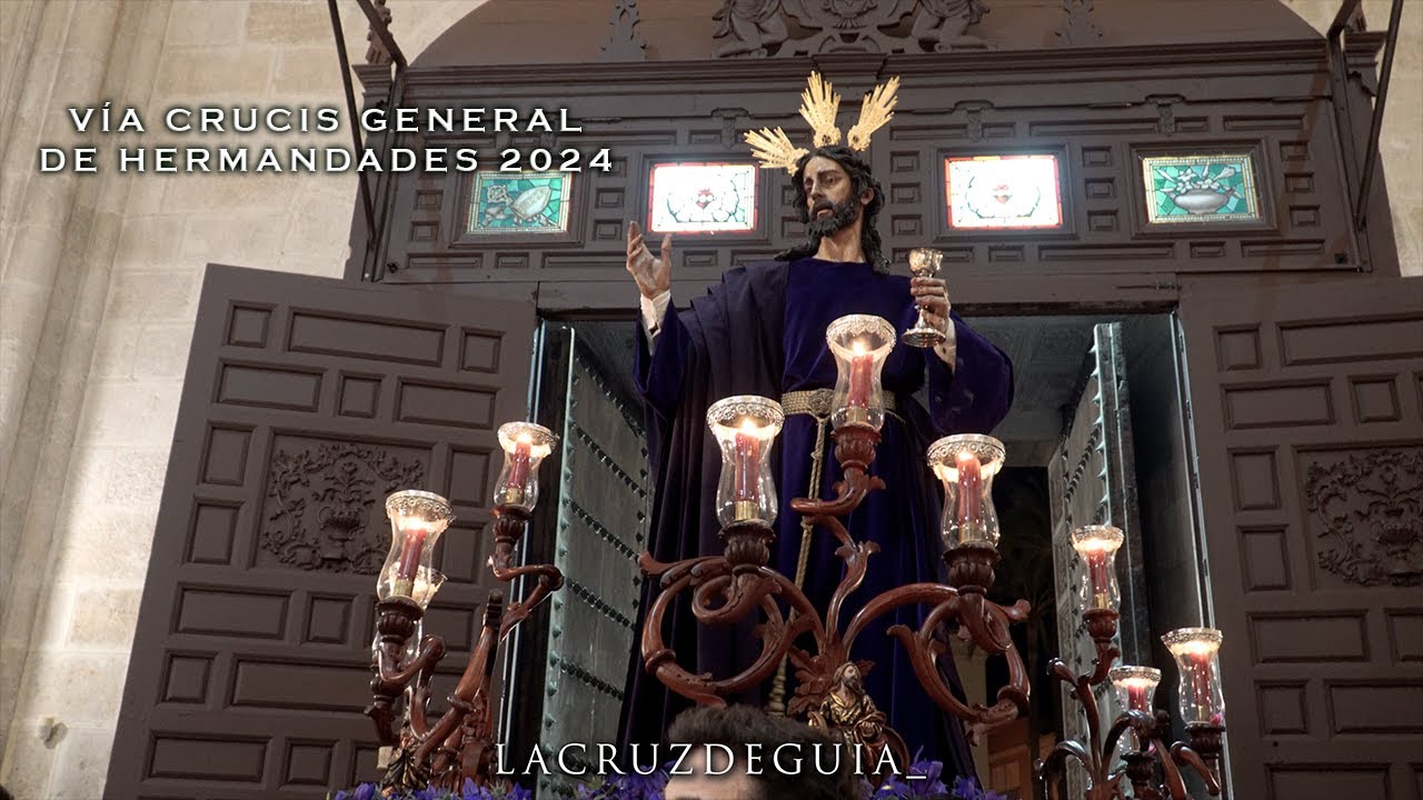 [4K] VÍA CRUCIS GENERAL DE HERMANDADES - ALMERÍA 2024