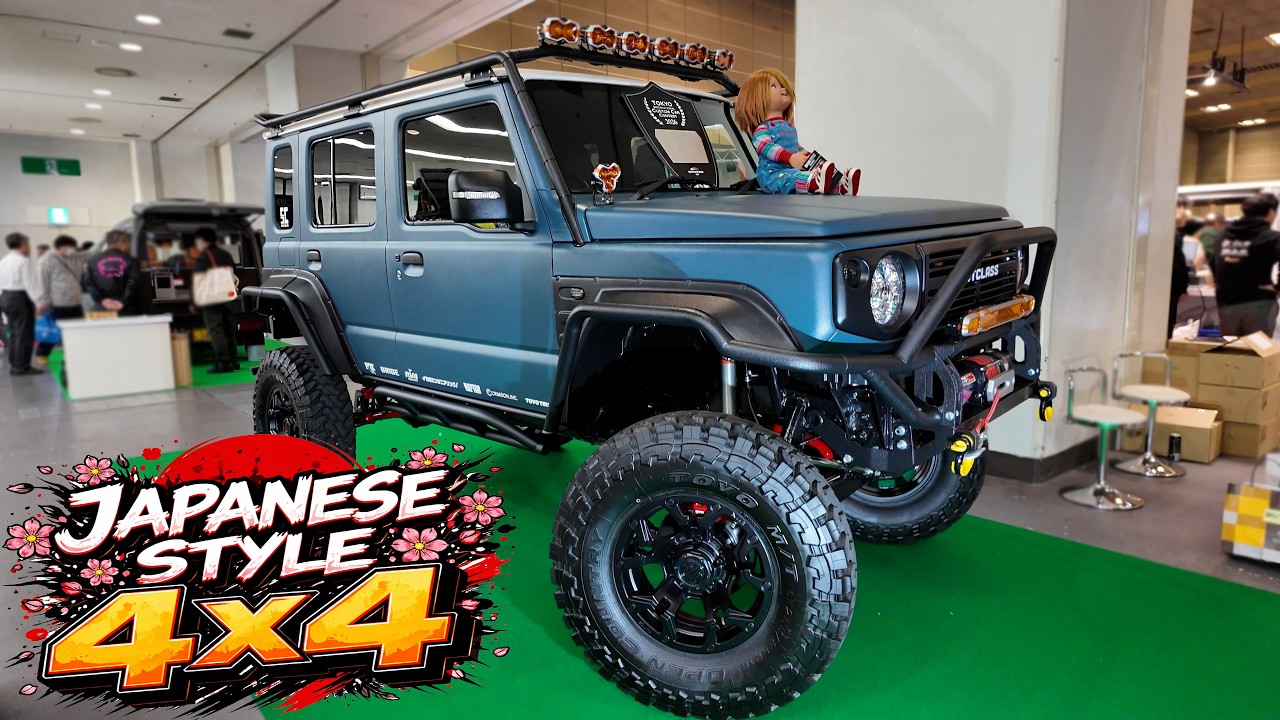 Japanese style custom 4x4 in Osaka Auto Messe, Quick event walkaround 1/2