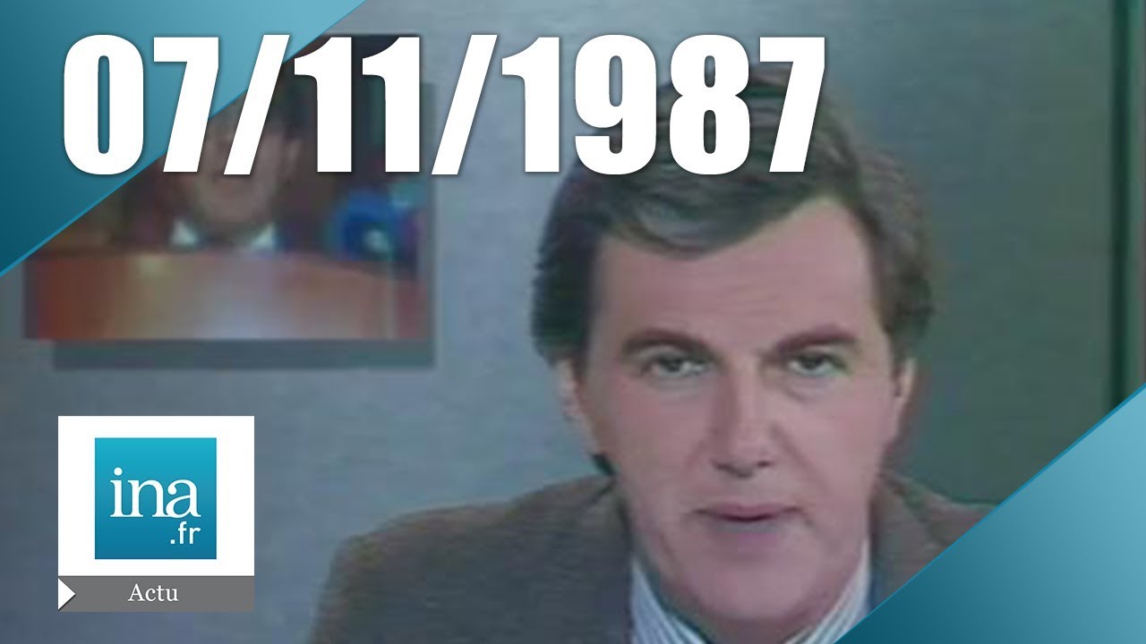 13h Antenne 2 du 07 novembre 1987 - Bourguiba déchu du pouvoir en Tunisie | Archive INA
