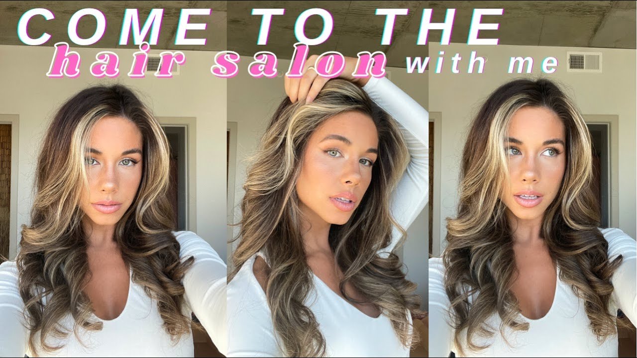 COME TO THE HAIR SALON WITH ME! (ft. color wow products:))
