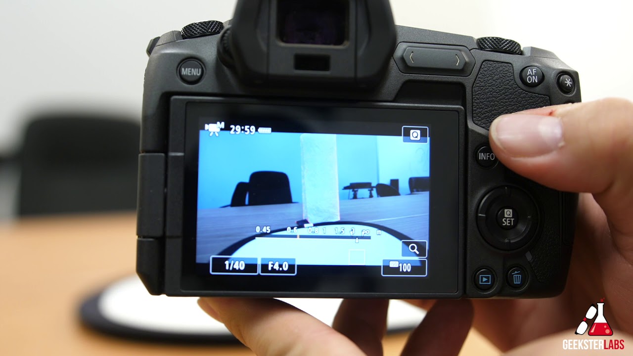 Как настроить пользовательский баланс белого на камере Canon EOS R