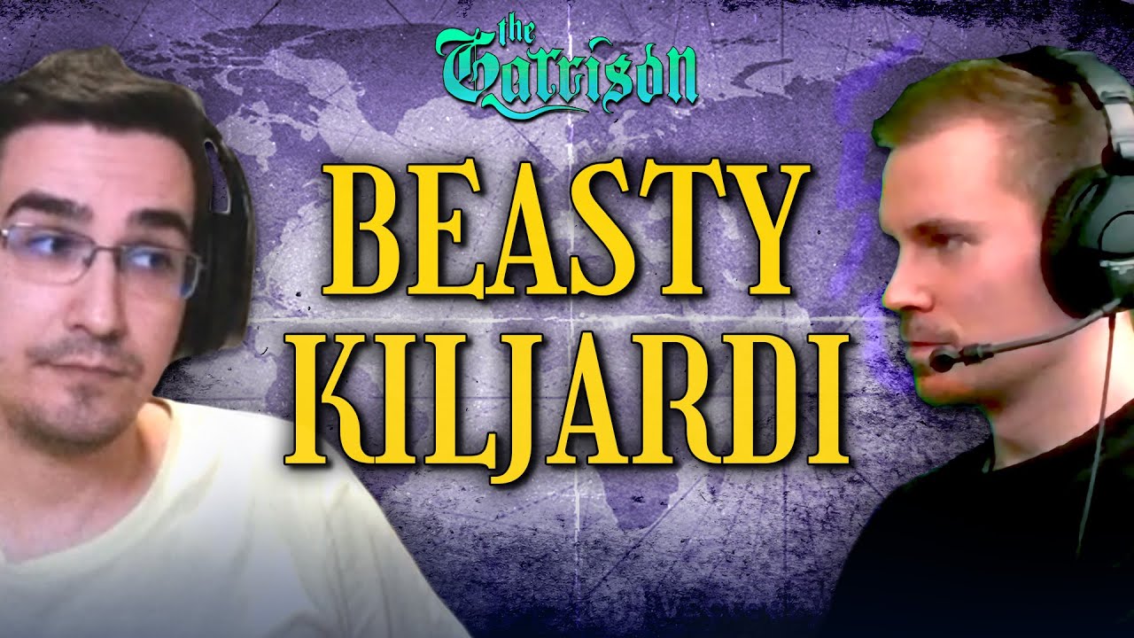 Beasty vs Kiljardi SEMI FINALS of The Garrison AOE4 Tournament...
