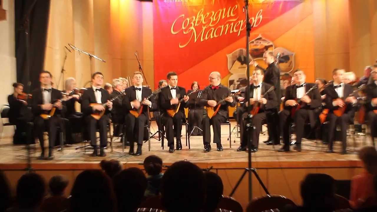 Унисон балалаек рук. А.Горбачев - Цыганков - Интродукция и чардаш