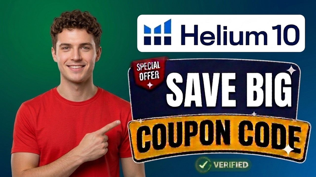 Helium 10 Coupon Code | Helium 10 Discount Code 2026 | Get The Best Price Today