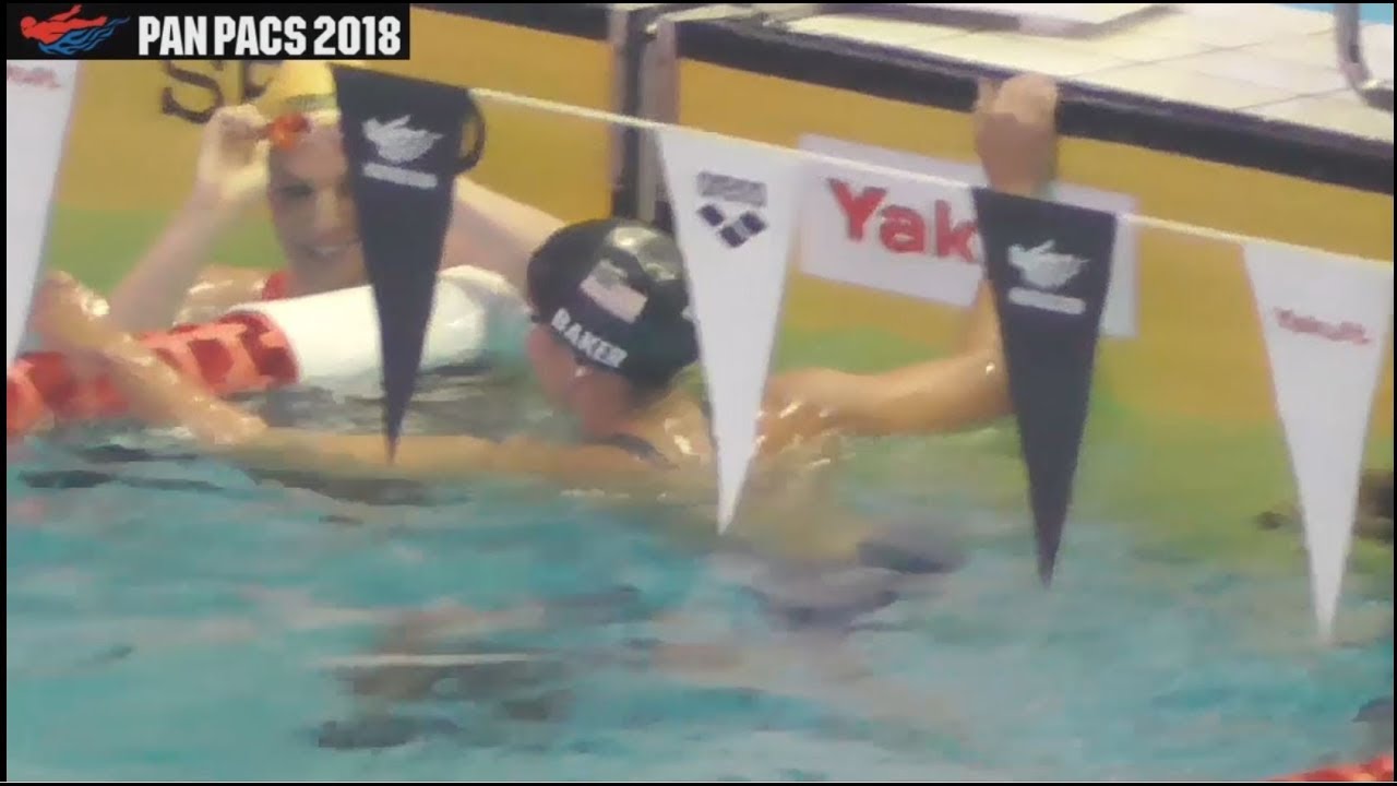 Kathleen Baker wins PAN PACS 2018 Tokyo | 200Bc