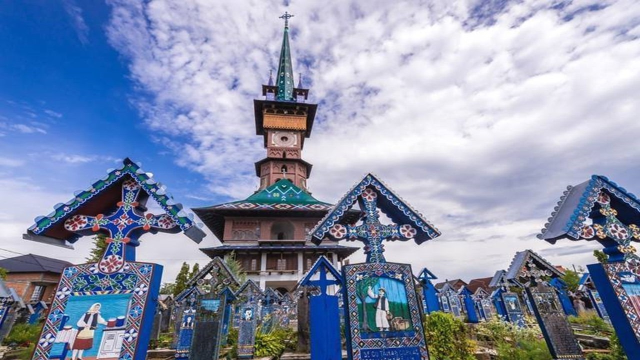 ROMANIA - CIMITIRUL SAPANTA