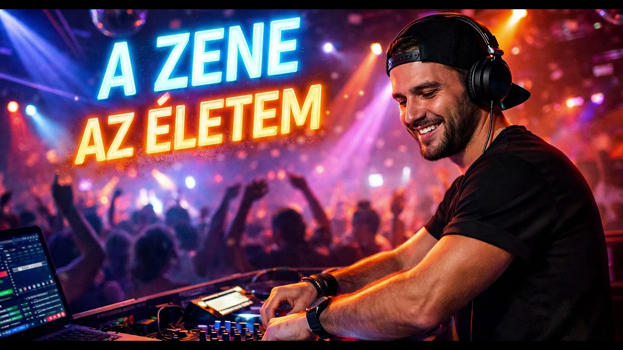 A zene az életem --- Bálint feat. DJ Szabó #clubmusic #dancemusic #hungarymusic #magyarzene