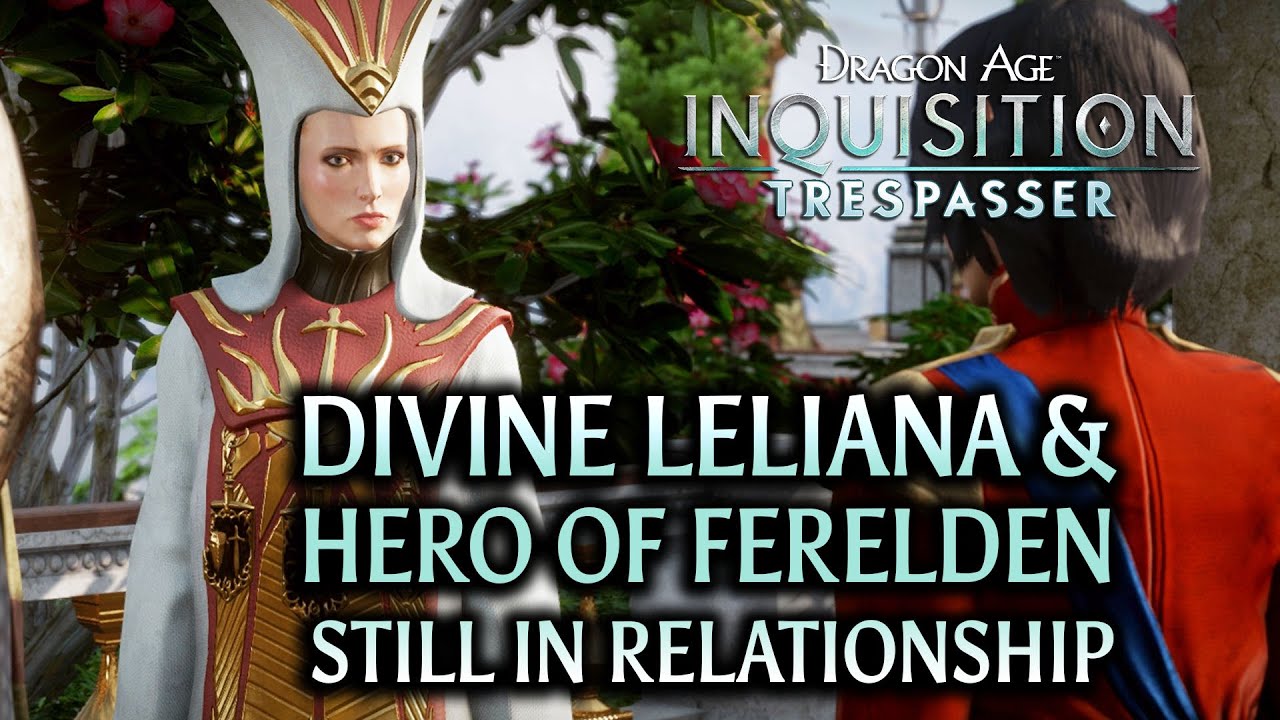 Dragon Age: Inquisition — DLC «Чужак» — Божественная Лелиана и Герой Ферелдена всё ещё в отношениях