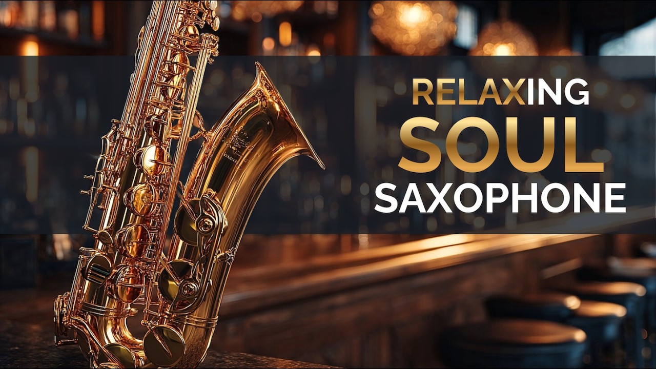 Smooth Soul Saxophone 🎷Jazz – Relaxing Bar Lounge Music for a Calm Evening