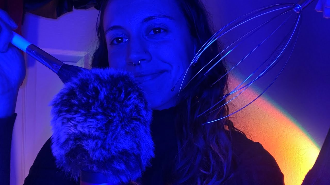 ASMR✨Fast & Aggressive Personal Attention😍💆‍♀️Scalp Massage/Plucking Negative Energy/Mouth Sounds
