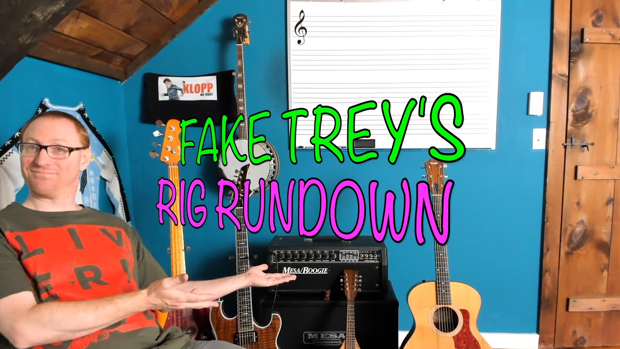 FAKE Trey Anastasio's Rig Rundown Part 2