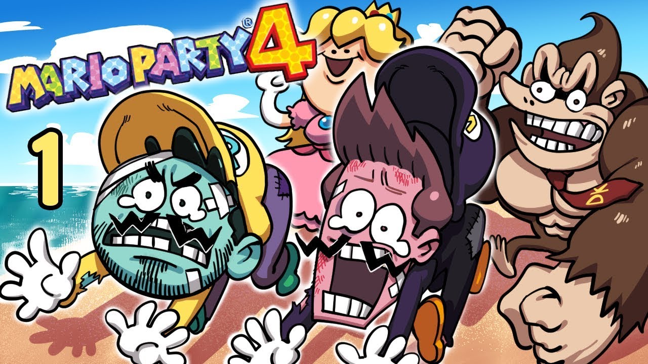 SuperMega Plays MARIO PARTY 4 - EP 1: CPUs Are Hard