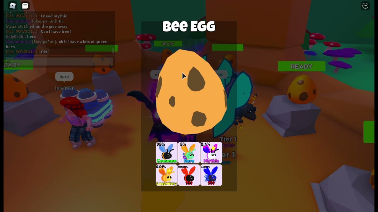 Hatching 10k bee eggs |GOT INSANE PETS!| (pet swarm simulator)