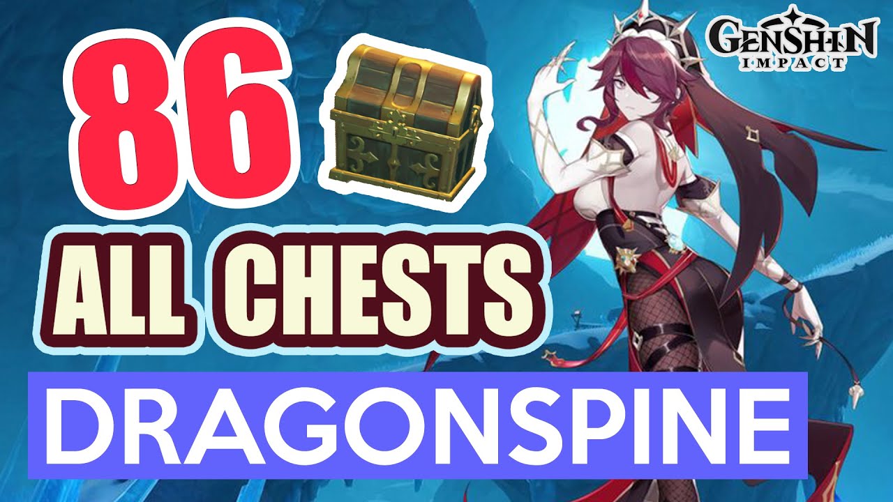 ALL CHESTS IN DRAGONSPINE COMPLETE GUIDE PART #2 【 Genshin Impact 】