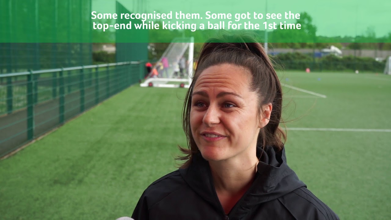 Why 80 Brownies are now inspired to play football
