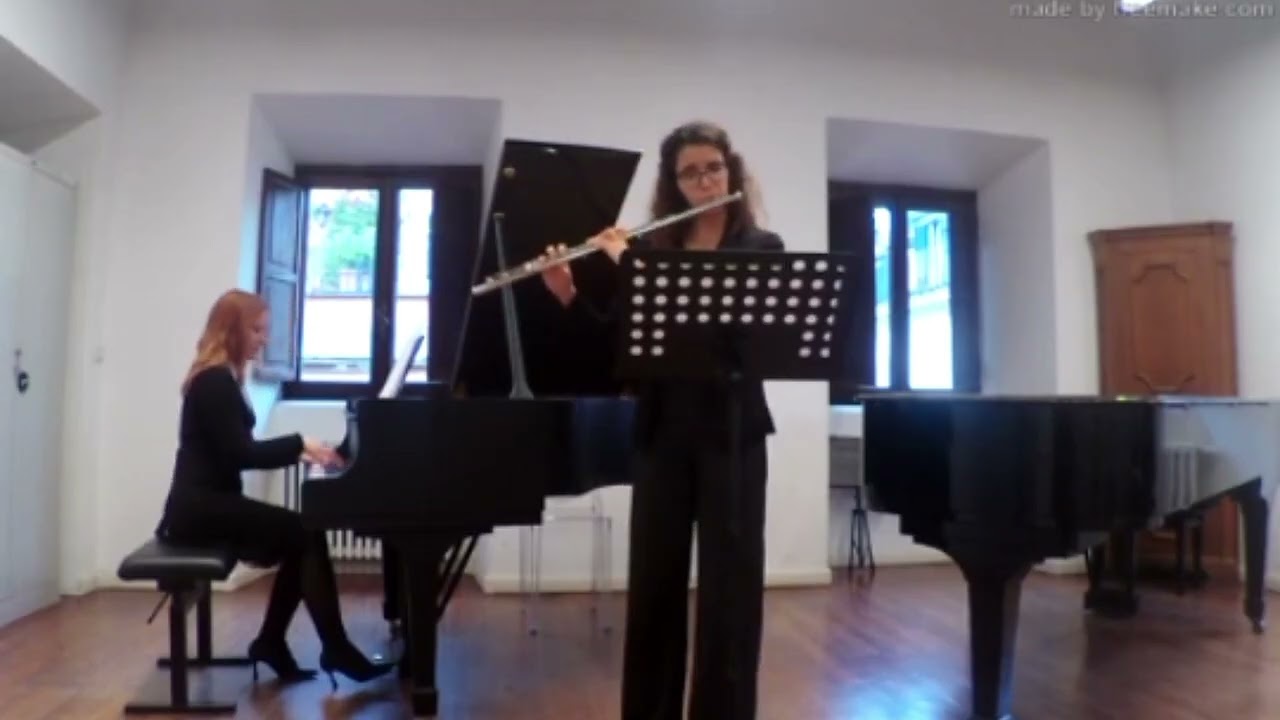 C. Saint-Saëns: Romance Op. 37 for Flute & Piano - Serine Khoudirate, flute / Irene Ninno, piano