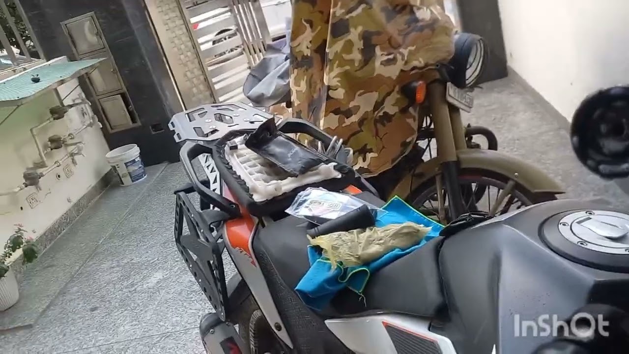 Route95 Air Comfort Grip installation  on KTM 390Adventure