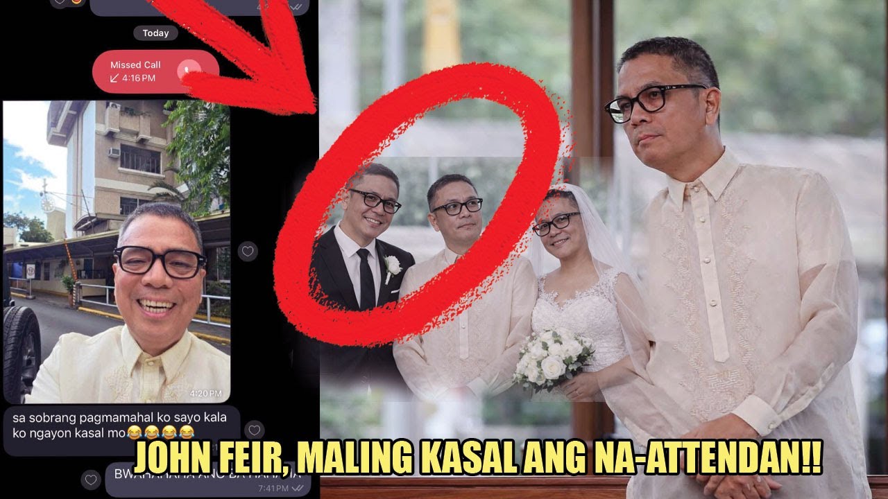 JOHN FEIR  NG PEPITO MANALOTO, MALING KASAL ANG INATTENDAN! AKALA NYA KAY MIKOY MORALES! PANOORIN!