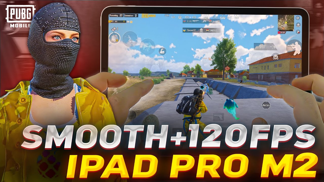 iPad Pro M2 PUBG Gameplay ⚡Smooth + 120FPS🔥| PUBG MOBILE
