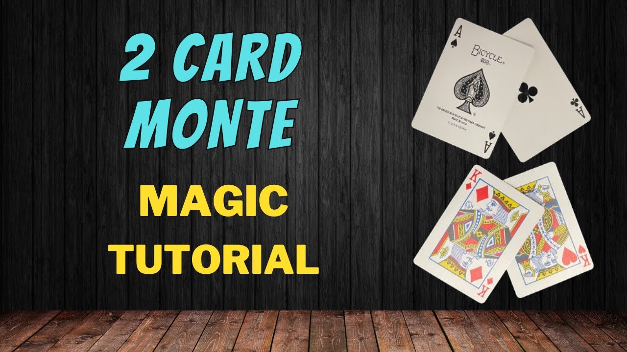 2 Card Monte — Без трюков — Обучающий урок по фокусам с картами