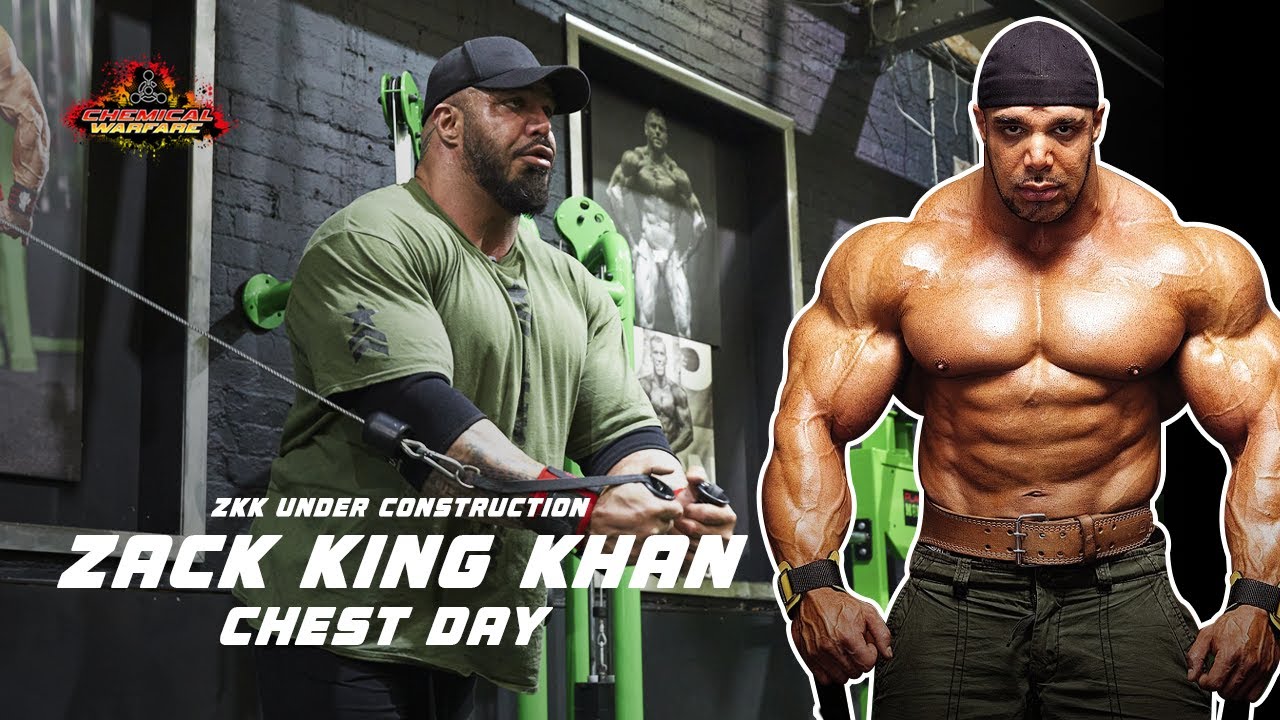 Chest Workout with Zack 'King' Khan │ EP.1 │ ZKK Under Construction │ Chemical Warfare Supplements