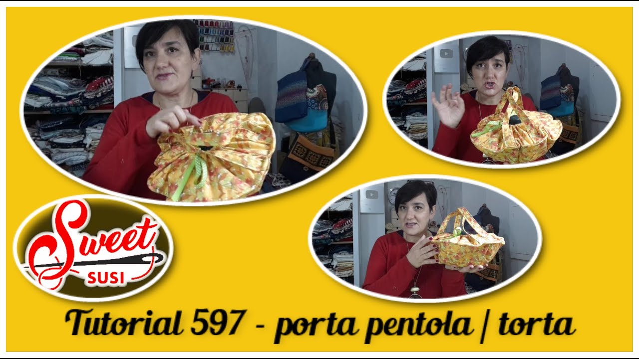 Ottima idea regalo PORTATEGLIA o porta pentola portatorta  597  CARTAMODELLO GRATIS SweetSusi