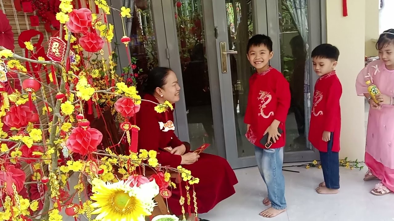 🎋Tết con Ngựa của lũ trẻ ở quê ngoại❤