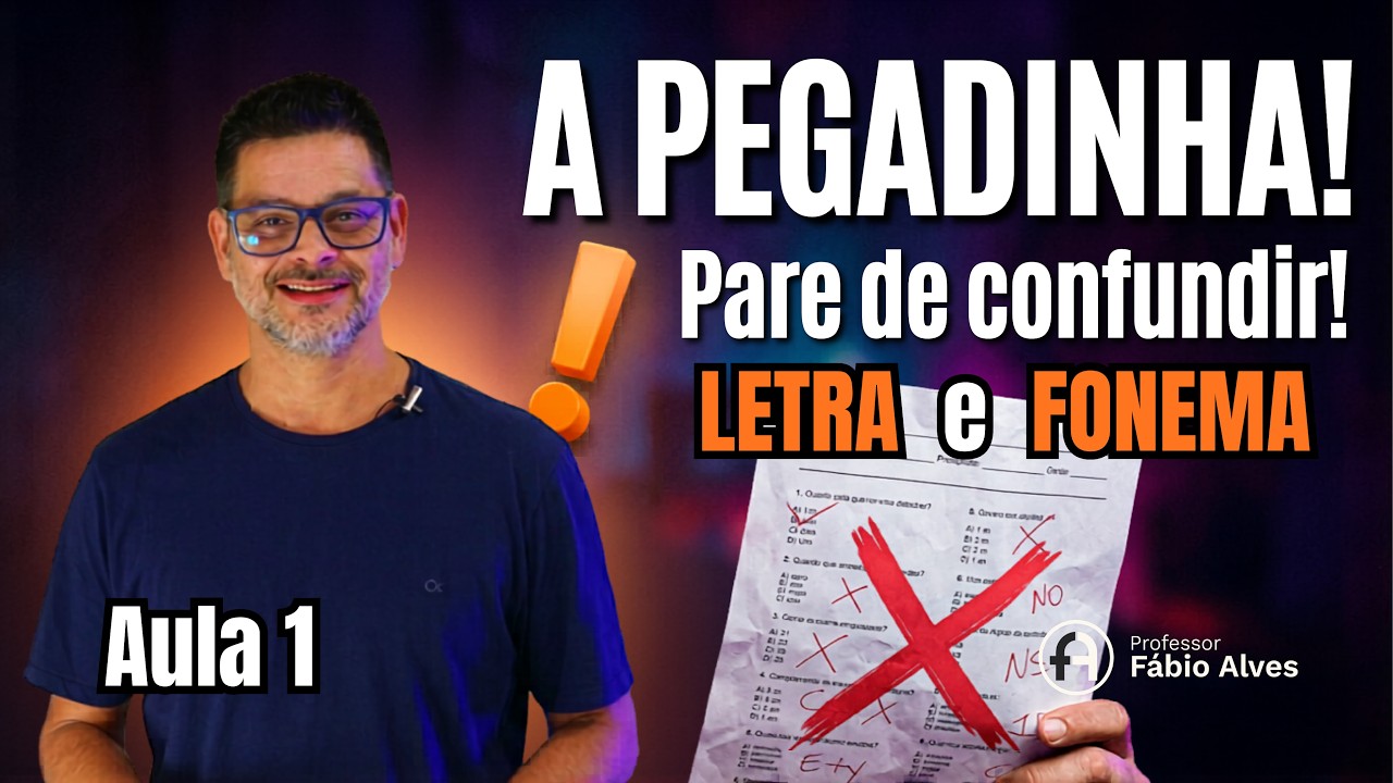 Aula 1: O que é fonema?