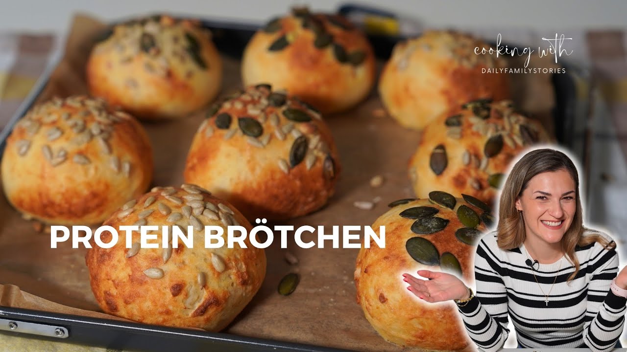 Fluffige Brötchen in nur 20 Minuten OHNE Gehzeit! 🍞✨ Perfekt für die Heißluftfritteuse !