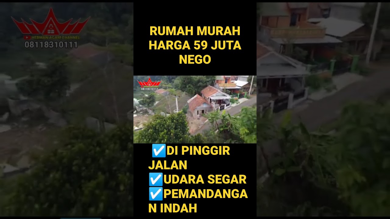RUMAH MURAH HARGA 49 JUTA NEGO 