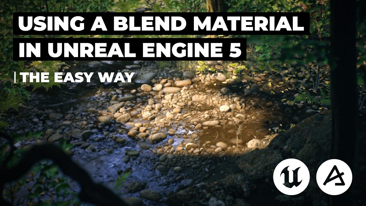 Создание смешанного материала в Unreal Engine 5 стало проще