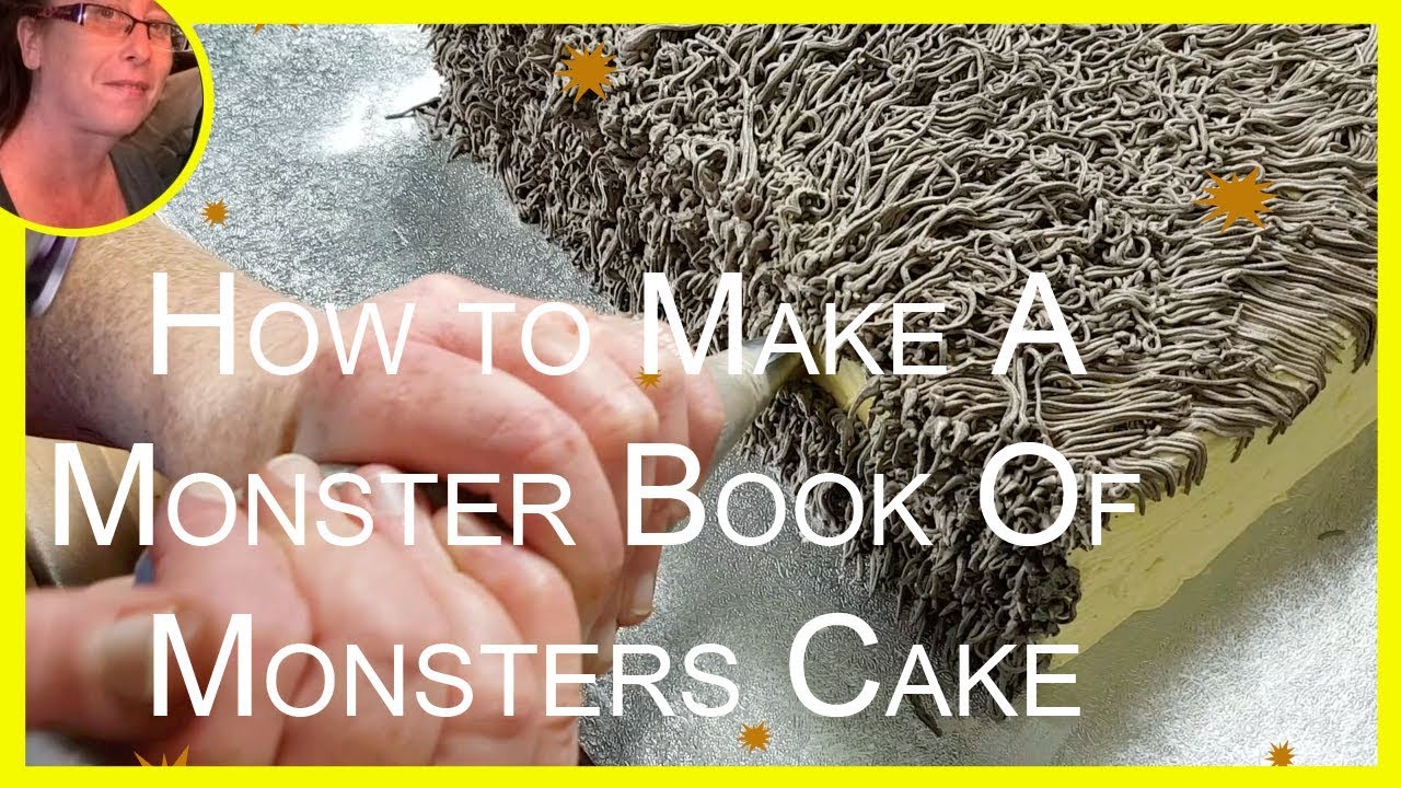 How to Make A Book Of Monsters Cake - Harry Potter Cakes