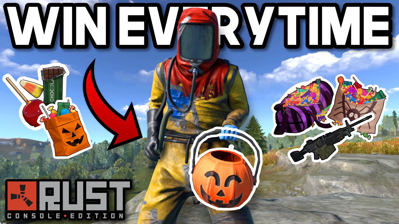How to WIN Halloween Event SOLO - Rust Console Edition