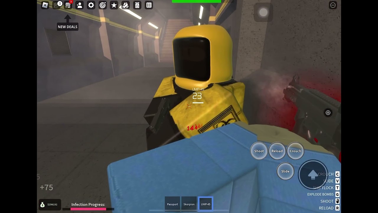 Roblox virus border roleplay (robbing the bank and buying permanent outlaw)