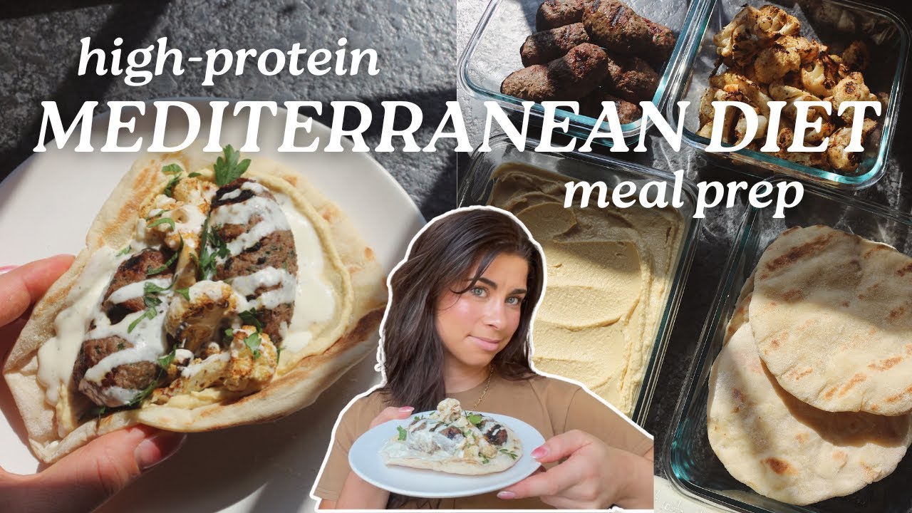 High-Protein Mediterranean Diet Meal Prep | Life Update - Why I Took a Break From YouTube