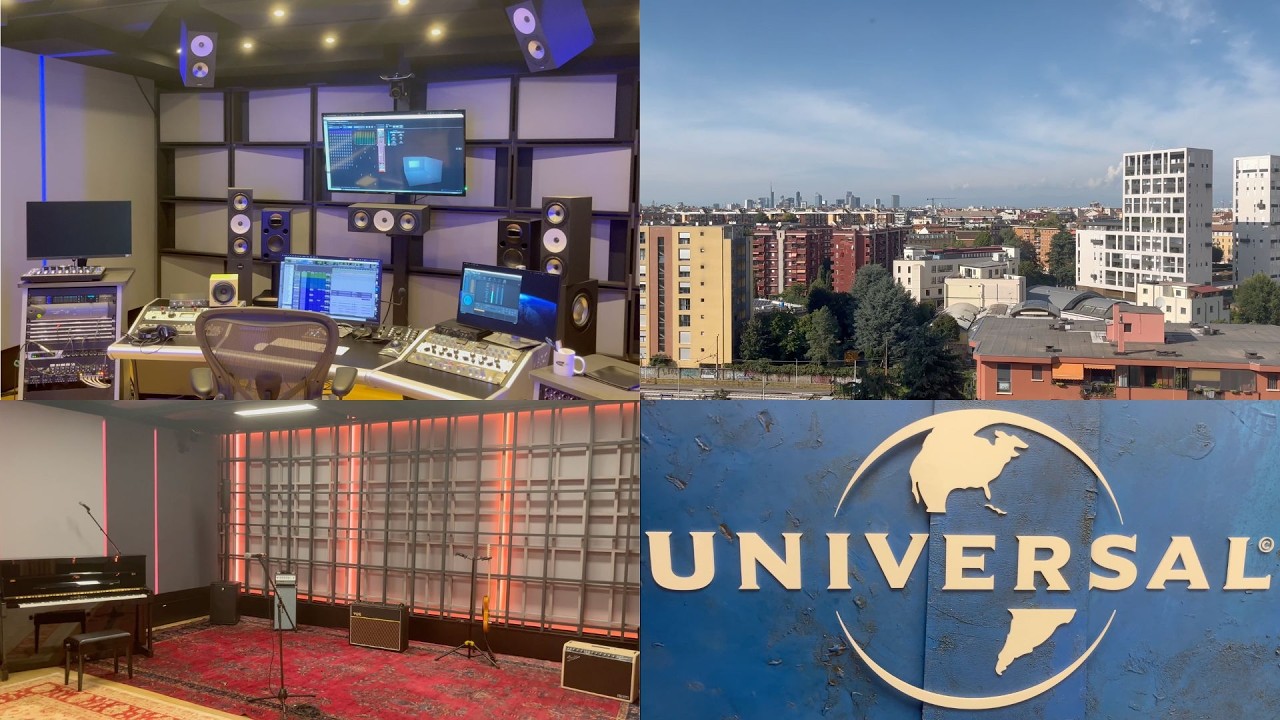 Dentro i nuovi studi di Universal Music Italy