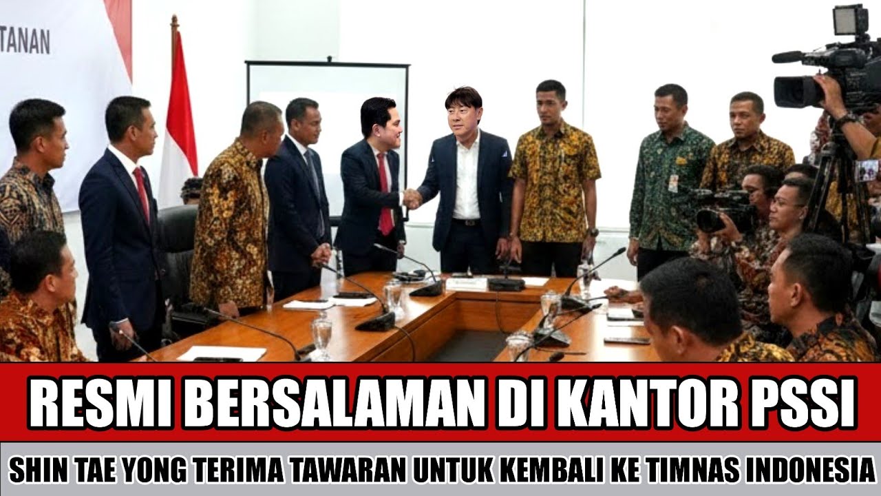SAAAHHH~SHIN TAE YONG SEPAKAT UNTUK KEMBALI KE TIMNAS INDONESIA SEBAGAI ASISTEN JHON HERDMAN