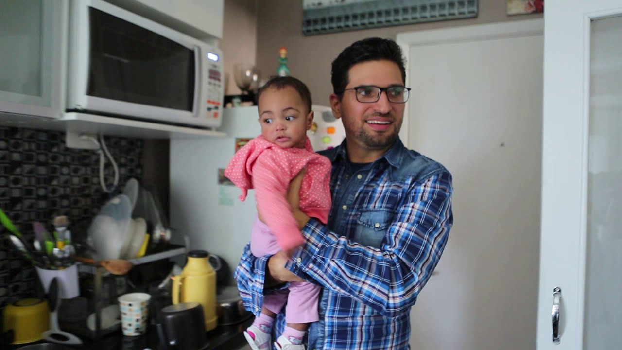 Chegada da Melissa Amélia na casa de João e André