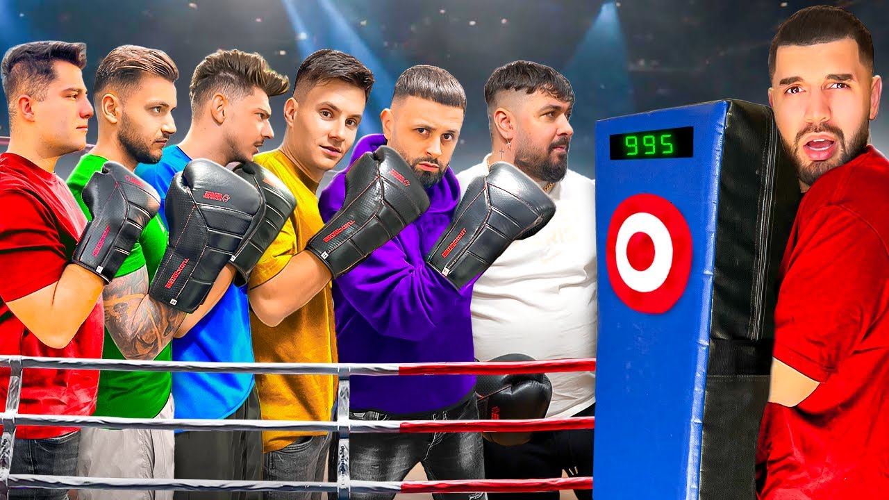VLOGGERI vs TESTUL PUMNULUI 2 *CEI MAI PUTERNICI YOUTUBERI DIN ROMANIA*
