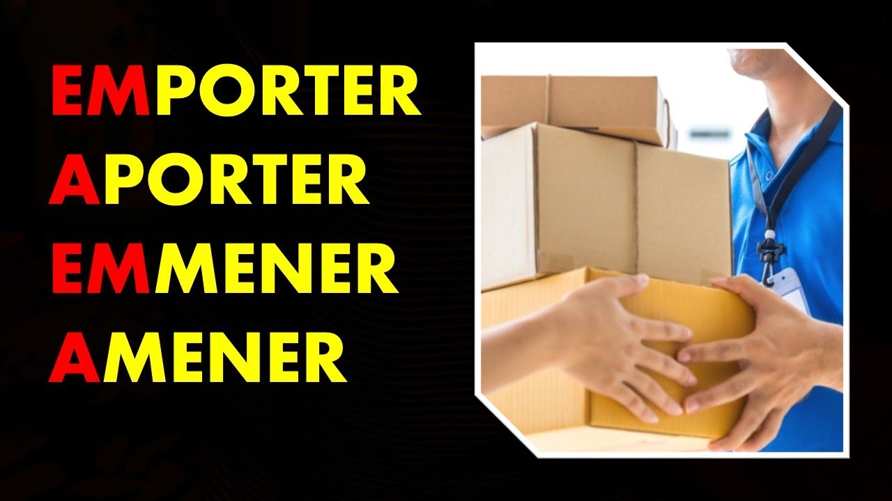 LEVAR e TRAZER | Como dizer isso em francês? (amener, emmener, apporter, emporter)