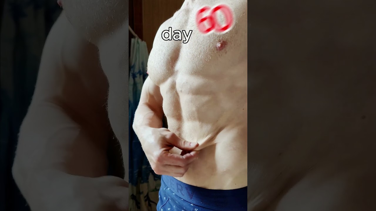 My 60 DAYS ABS Transformation #shorts #workout #fitnessmotivation #abs #funny #transformation #gym