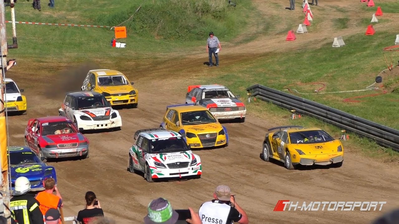 Autocross [DM] Seelow 2022 Klasse 3b Finale - Lamborghini-Gallardo vs. Skoda-Fabia