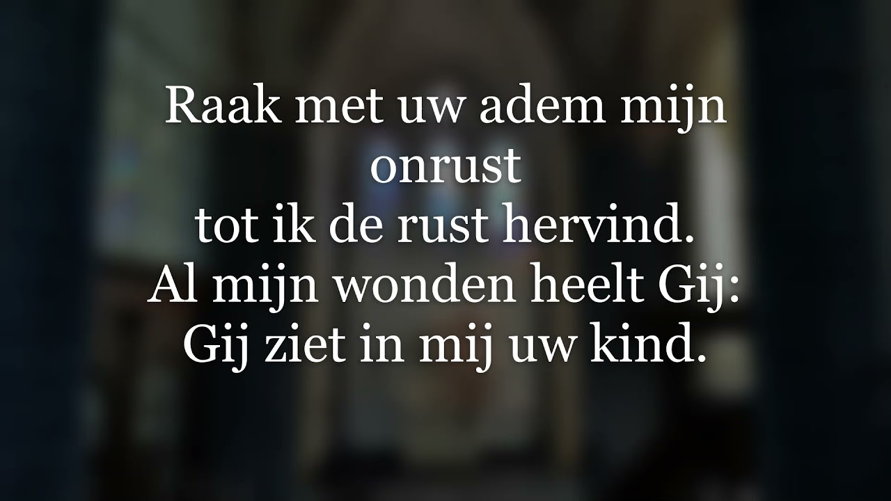 Lied 695, Heer, raak mij aan met uw adem