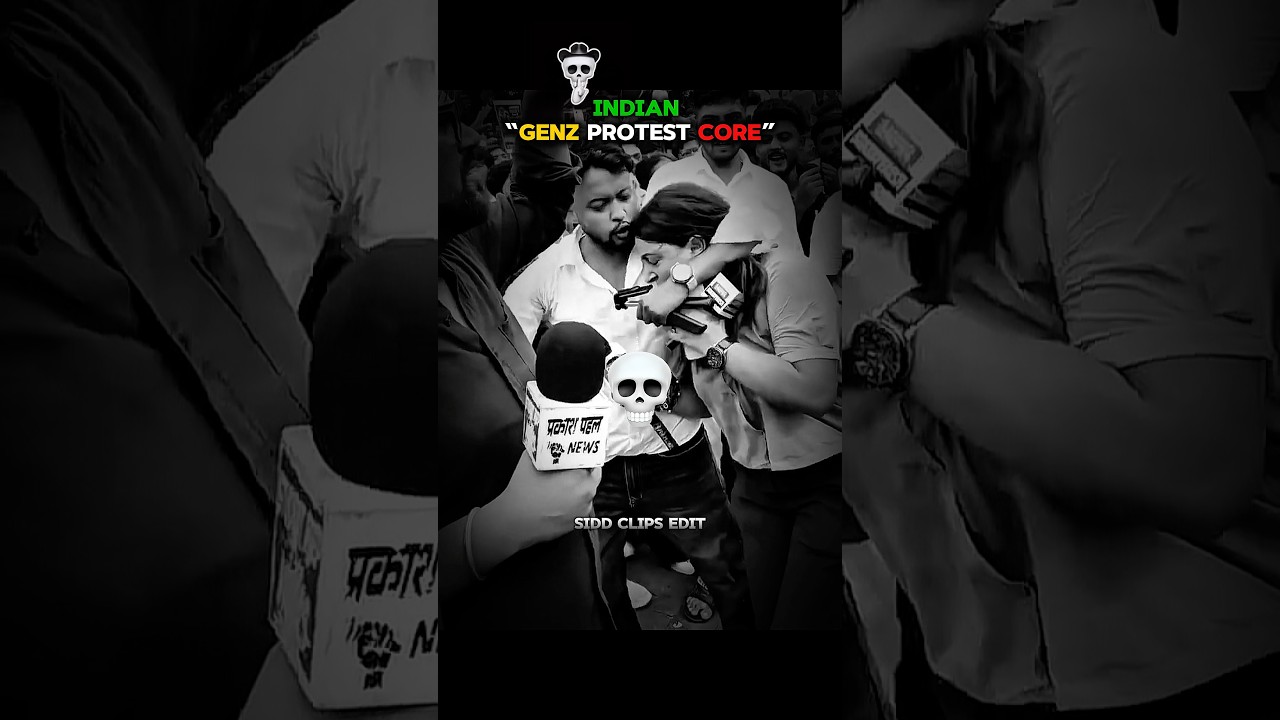 &ldquo;INDIAN GENZ PROTEST CORE&rdquo;🥶#shorts  #protest
