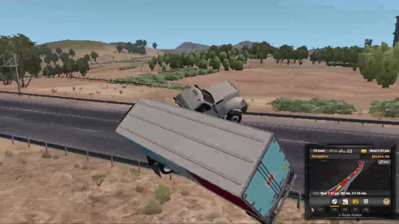 POV: when someone order same day delivery - American truck simulator